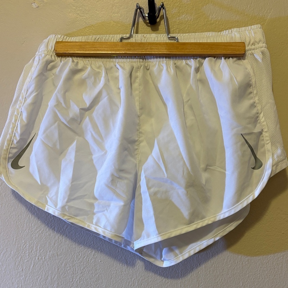 Nike Women's Athletic White Shorts